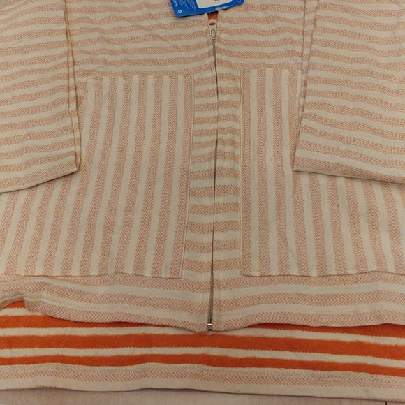 COLUMBIA Women Full Zip Hoody Stone, Wind--Orange - Picture 7 of 7